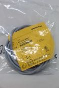 An as new Turck inductive proximity sensor (Ni4-DS20-2AP6X2, 165022).