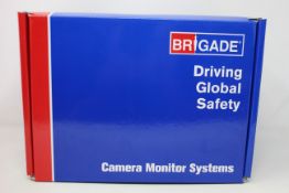 A boxed as new Brigade VBV-7104HFM vehicle CCTV monitor.