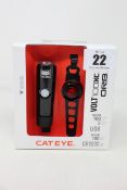 Five as new CatEye cycle light sets (VOLT100XC + ORB).