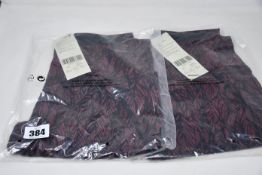 Two pairs of as new Sweaty Betty Power 7/8 workout leggings (S - RRP £75 each).