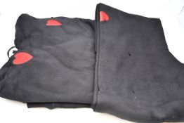 An as new Natasha Zinko Duo embroidered hooded sweatshirt (RRP $152) and a pair of embroidered