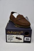 A pair of as new Dubarry of Ireland Belize deck shoes in cafe (EU 38).