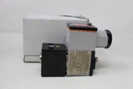 A Festo solenoid valve (MGXIAH-3/2-0.8-24DC-EX, 535614).