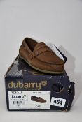 A pair of as new Dubarry of Ireland Belize deck shoes in cafe (EU 40).
