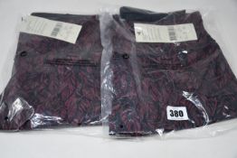 Two pairs of as new Sweaty Betty Power 7/8 workout leggings (L - RRP £75 each).