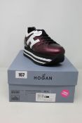 A pair of as new Hogan Maxi Platform sneakers (EU 38 - RRP €420).