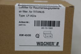 An as new Wagner air filter for titanus (Type: LF-AD/a, Part no: AD-10-1960).