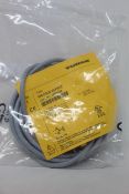 An as new Turck inductive proximity sensor (Ni4-DS20-2AP6X2, 165022).