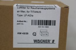 An as new Wagner air filter for titanus (Type: LF-AD/a, Part no: AD-10-1960).