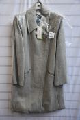 An as new Sonder Studio coat in grey (Size 18 - RRP £129).
