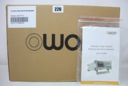A boxed as new Owon Arbitrary Waveform Generator (Model: AG1011F).