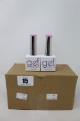 Twenty-Four as new bottles of The Gel Bottle inc gel polish in miami (20ml bottles).