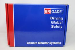 A boxed as new Brigade VBV-7104HFM vehicle CCTV monitor.