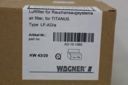 An as new Wagner air filter for titanus (Type: LF-AD/a, Part no: AD-10-1960).