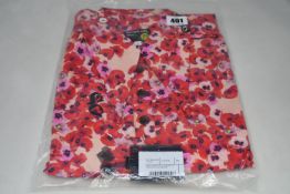 An as new Natasha Zinko x Duo Ltd printed floral shirt (S - RRP £130).