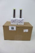 Twenty-Four as new bottles of The Gel Bottle inc gel polish in lime (20ml bottles).