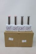 Twenty-Four as new bottles of The Gel Bottle inc gel polish (20ml bottles, 12 in sepai and 12 in