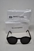 Two pairs of as new Monokel Barstow Havana sunglasses (RRP £90 each).