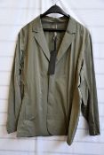 A men’s as new Arc’Teryx Veilance blazer in clay (S).