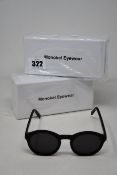 Two pairs of as new Monokel Barstow Havana sunglasses (RRP £90 each).
