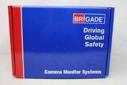 A boxed as new Brigade VBV-7104HFM vehicle CCTV monitor.