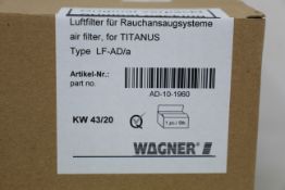 An as new Wagner air filter for titanus (Type: LF-AD/a, Part no: AD-10-1960).