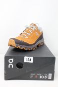 A pair of as new On Running Cloudventure trainers (UK 10).