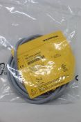 An as new Turck inductive proximity sensor (Ni4-DS20-2AP6X2, 165022).