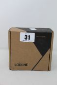 Three as new Loxone flush-mounted presence sensors in White (Part-No: 100466).