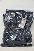 An as new Fynch-Hatton navy padded sweatshirt (XXL - RRP £105) and a Troyer zip jumper (L - RRP £