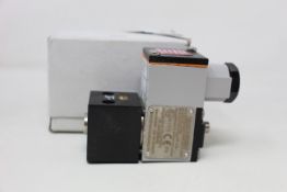 A Festo solenoid valve (MGXIAH-3/2-0.8-24DC-EX, 535614).