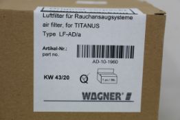An as new Wagner air filter for titanus (Type: LF-AD/a, Part no: AD-10-1960).