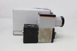 A Festo solenoid valve (MGXIAH-3/2-0.8-24DC-EX, 535614).