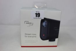 A boxed as new Mevo start All-In-One livestreaming camera (MV3-01B-BL).