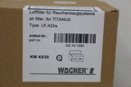 An as new Wagner air filter for titanus (Type: LF-AD/a, Part no: AD-10-1960).