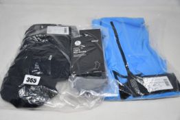 An as new Gore R3 long sleeve zip shirt (L), three pairs of Gore M light mid socks (All XL) and a