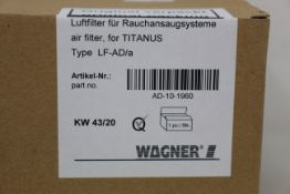 An as new Wagner air filter for titanus (Type: LF-AD/a, Part no: AD-10-1960).