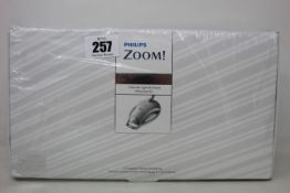 A boxed as new Philips Zoom! Chairside Light-Activated Whitening Kit (EXP: 12/2021).