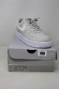 A pair of as new Nike Air Force 1 '07 (UK 7).