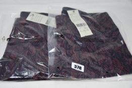 Two pairs of as new Sweaty Betty Power 7/8 workout leggings (L - RRP £75 each).