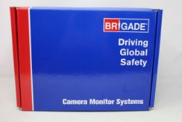 A boxed as new Brigade VBV-7104HFM vehicle CCTV monitor.
