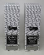 Two Ardbeg Blaaack The Ultimate Islay single malt Scotch whisky committee 20th Anniversary limited