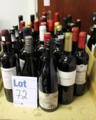 A quantity of red wines to include McGuigan, The Guv'nor, Campo Veja, Malhadinhas and Campolosa (