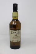 A bottle of CAOL ILA 12yr Islay single malt whiskey bottled in 2021 (700ml) (Over 18's only).