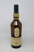 A bottle of Lagavulin Islay single malt Scotch whisky No 1218 of 6000 bottled (700ml) (Over 18's