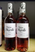 Eleven bottles of Tierras de Murillo Rosado Rioja wine (11 x 750ml) (Over 18's only).