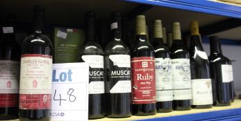A quantity of assorted wines (Red/white/mulled) to include Can Sumoi, Saint Peray and Hayes &