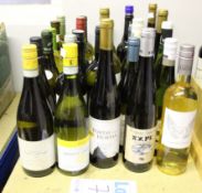 A quantity of white wines to include Pra, Villa des Anges, Portal Das Hortas, Echo Falls and Mud