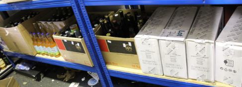 A quantity of assorted beers/lagers/ciders and related items (Over 18's only).