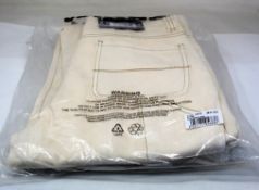 Two pairs of Jaded Ecru carpenter skate fit jeans (2 x 30 Reg).